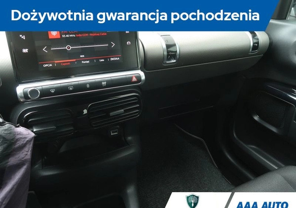 Citroen C4 Cactus cena 50000 przebieg: 52612, rok produkcji 2018 z Moryń małe 277